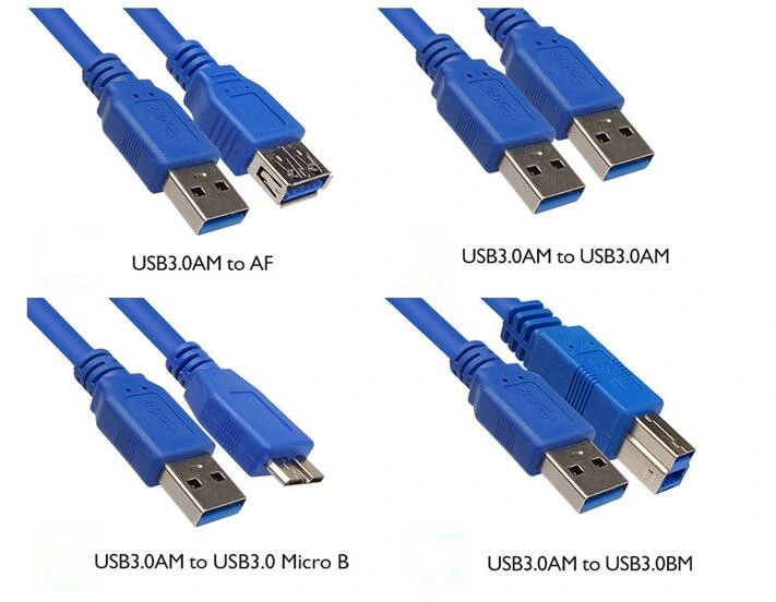 Super Speed Fast Charger USB 3.0 Cable, a Male to a Male