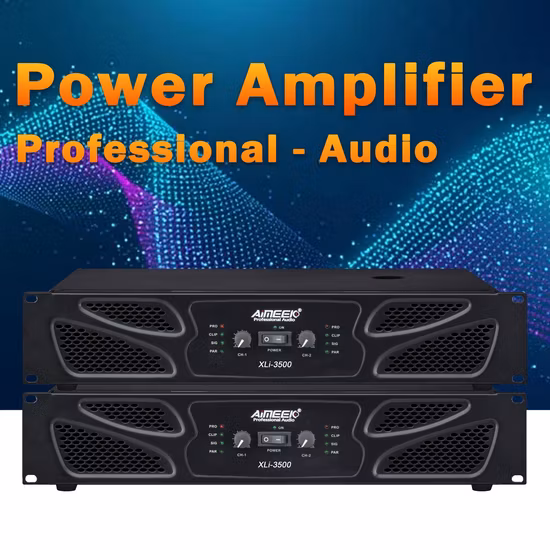 Áudio amplificador de potência Crown para DJ Club Série Xli